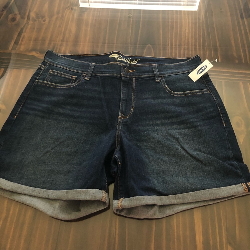 Old Navy Denim Bermuda Shorts